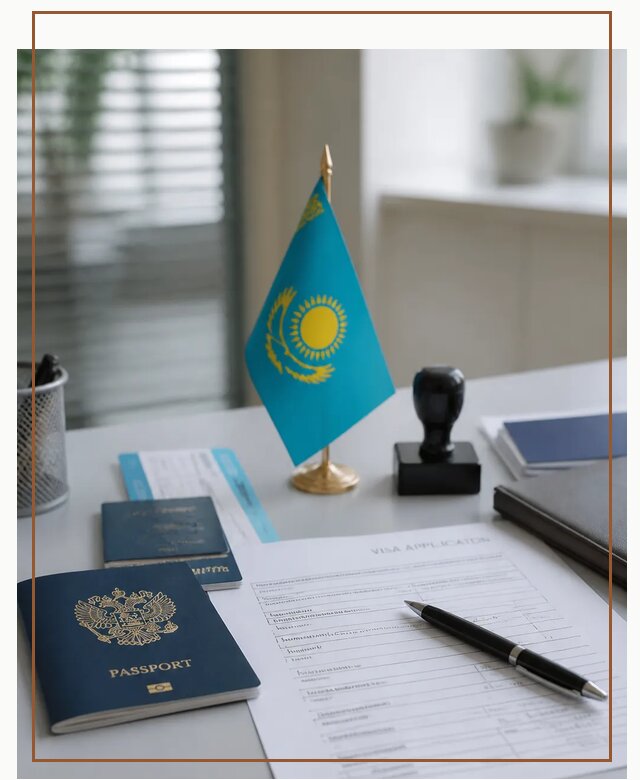 Оформление визы в Казахстан для поездки и работы в Сарове