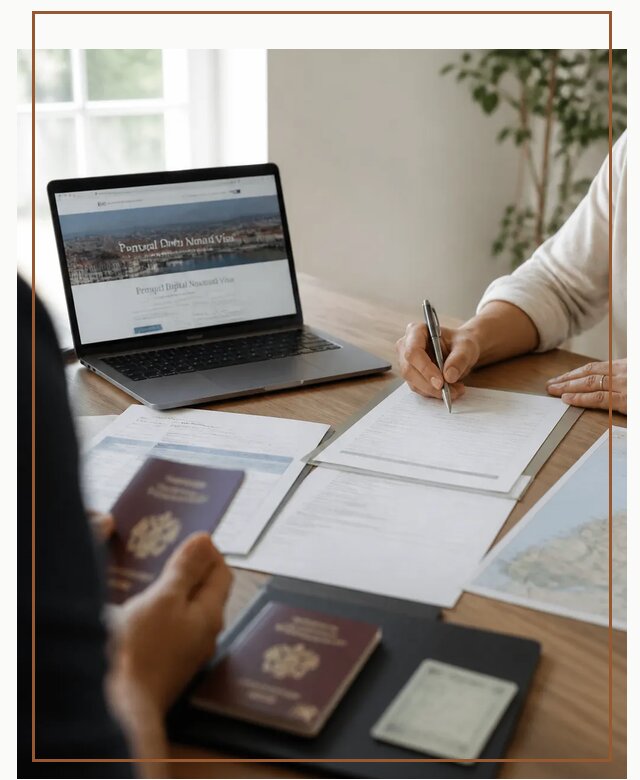 Оформление Digital Nomad и ВНЖ Португалии в Сарове